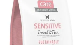 BRIT CARE Dog Sustainable Sensitive Insect&amp;Fish hrana caini cu sensibilitati ale pielii, blanii 3 kg cu peste si insecte