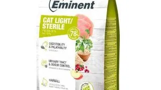 Hrana uscata pentru pisici Eminent Light Sterile, Adult, Pui, 2kg