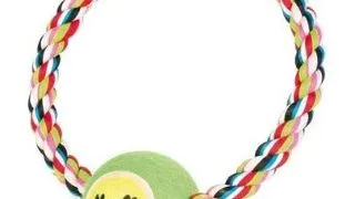 TRIXIE Inel cu minge Denta Fun pentru caine