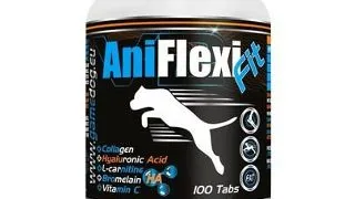 GAME DOG AniFlexi Fit V2 Supliment alimentar caini pentru sustinerea sistemului musculo-scheletic 100 tab.