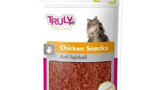 Recompense pentru pisici Truly, Anti hairball, pui, 50g