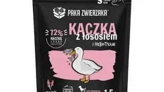 PAKA ZWIERZAKA Hrana pentru catei cu rata si somon 1,5kg