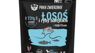 PAKA ZWIERZAKA Hrana caine, cu somon si peste baltic 1,5kg