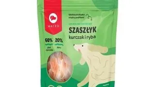 MACED Recompense pentru caini, cu peste si pui 500 g
