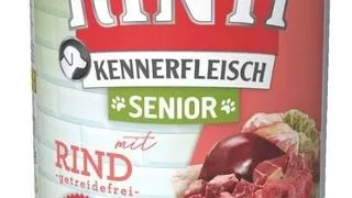 RINTI Kennerfleish Senior Beef 400 g Conserva hrana umeda caini seniori, cu vita