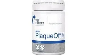 VETEXPERT PlaqueOff Animal preparat pentru limitarea formarii tartrului, pentru caini si pisici 20g