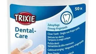 TRIXIE Dental Care Textil curatare dinti caini si pisici 50 buc