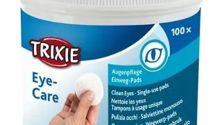 TRIXIE Eye Care Dischete curatare ochi, caini si pisici 100 buc
