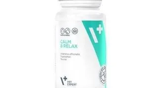 VETEXPERT Calm&Relax Supliment alimentar pentru simptomele de stres la caini si pisici 30 capsule