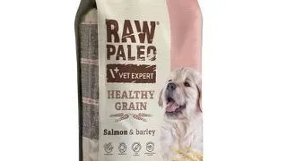 VETEXPERT RAW PALEO Heathy Grain Puppy Salmon 10 kg Sac hrana uscata catei, cu somon