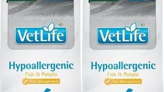 FARMINA Vet Life Hypoallergenic Fish & Potato 2 x 2 kg hrana caini cu alergii