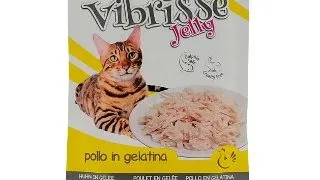 Hrana umeda pentru pisici Croci Vibrisse, Pui in aspic, 70g