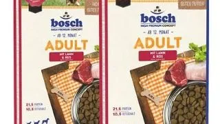 BOSCH Hrana uscata pentru caini adulti, cu miel si orez 30 kg (2 x 15 kg)