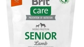 BRIT CARE Hypoallergenic Senior Lamb 1kg hrana caini seniori, cu miel