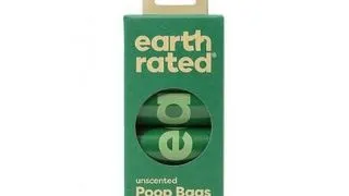 EARTH RATED Rezerve pungi igienice caini 8 role