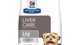 HILL'S Prescription Diet Canine l/d 4 kg hrana pentru caini cu afectiuni ale ficatului