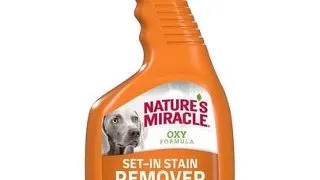 NATURE'S MIRACLE SET-IN OXY Stain&Odour Remover Dog Spray impotriva petelor si mirosurilor, caini 709 ml