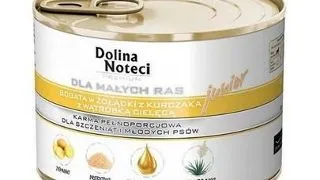DOLINA NOTECI Premium Junior Talie Mica cu pipote de pui si ficat de vitel 185g