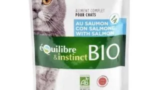 Hrana umeda pentru pisici Equilibre  Instinct, Bio, Somon si legume, 100g