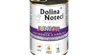 DOLINA NOTECI Premium Junior bogat in ficat cu iepure 400 g