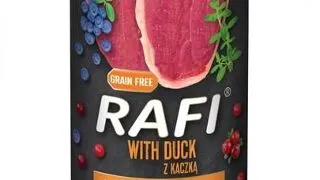 DOLINA NOTECI RAFI hrana umeda fara cereale pentru caini, cu rata 400 g