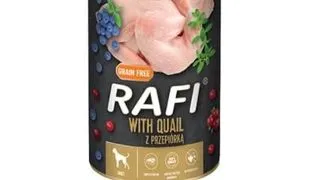 DOLINA NOTECI RAFI hrana umeda pentru caini, cu prepelita 400 g