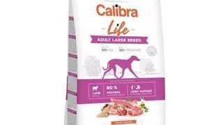 CALIBRA Dog Life Adult Large Breed Lamb hrana uscata superpremium pentru caini adulti de talie mare, cu miel 12 kg