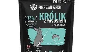 PAKA ZWIERZAKA Seventh Heaven Hrana pentru caini de talie medie, cu iepure si somon 1,5kg