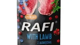 DOLINA NOTECI RAFI plic mancare caine 500 g miel, merisor si afine