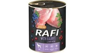 RAFI Hrana caini, cu iepure, afine si merisoare 800g