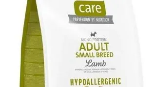BRIT CARE Hypoallergenic Adult Small Breed Lamb 3 kg hrana caini adulti rasa mica, cu miel