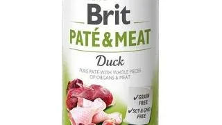 BRIT Pate&Meat duck 400 g Hrana umeda caine, pateu rata