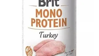 BRIT Mono Protein Turkey 400 g Hrana umeda pentru caine, cu curcan