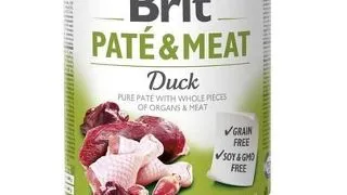 BRIT Pate&Meat Duck 800 g pate pentru caini, cu rata
