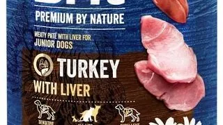 BRIT Premium by Nature 800 g curcan si ficat, hrana catei