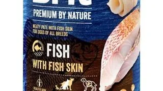 BRIT Premium by Nature Fish&Fish Skin 400 g Conserva hrana pentru caini,cu peste si pui