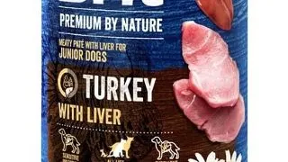 BRIT Premium by Nature Junior Turkey and liver 400 g hrana catelusi, curcan si ficat