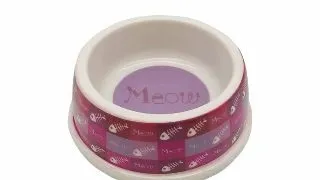 Castron pentru pisici Tatrapet, 150 ml, antiderapant, rosu