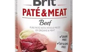 BRIT Pate&Meat beef 800 g pate vita pentru caini