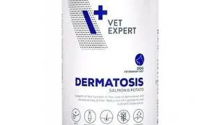 VET EXPERT Veterinary Diet Dog Dermatosis Salmon&Potato 400 g hrana umeda veterinara pentru caini