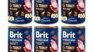 BRIT Premium by Nature Junior Turkey and liver 6x400 g set hrana umeda catelusi, curcan si ficat