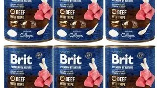 BRIT Premium by Nature 6x800 g vita si maruntaie, set hrana caine