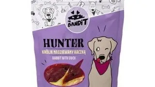 MR. BANDIT Hunter Recompensa caine, cu umplutura de iepure si rata 500 g