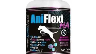 GAME DOG AniFlexi HA Suplimente pentru caini, pentru sistemul musculo-scheletic 150 tab.