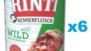 RINTI Kennerfleisch Game cu vanat 6x400 g hrana caine