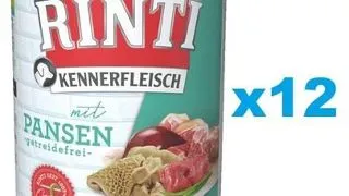 RINTI Kennerfleisch Rumen conserve hrana caine 12x400 g rumen