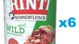RINTI Kennerfleisch Game vanat 6x800 g conserva hrana