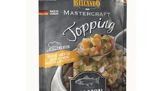 BELCANDO Mastercraft Topping somon si broccoli 6x100 g hrana caini