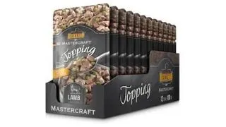 BELCANDO Mastercraft Topping miel si mazare 12x100 g hrana caine
