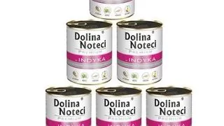 DOLINA NOTECI Premium Bogata in curcan 6x800g conserve caini